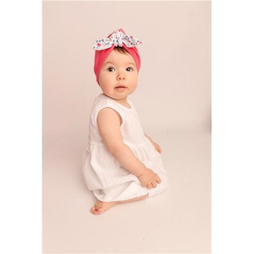 Dívčí čepička turban New Baby For Girls dots