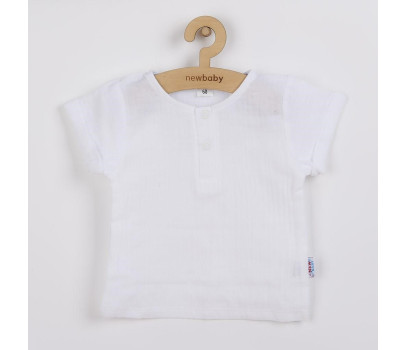Kojenecká mušelínová soupravička New Baby Summer Nature Collection tmavě modrá
