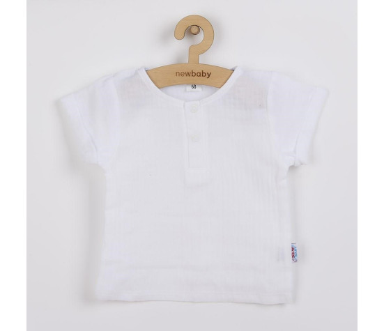 Kojenecká mušelínová soupravička New Baby Summer Nature Collection tmavě modrá