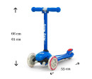 Dětská koloběžka Milly Mally Scooter Zapp deep blue Dětská koloběžka Milly Mally Scooter Zapp deep blue