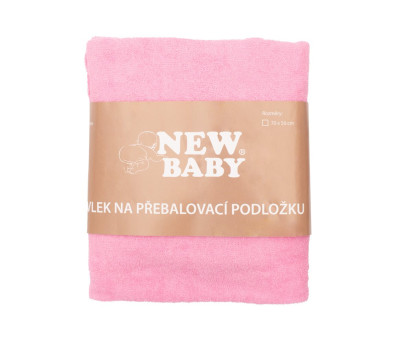 Návlek na přebalovací podložku New Baby 50x70 růžový