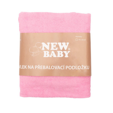 Návlek na přebalovací podložku New Baby 50x70 růžový