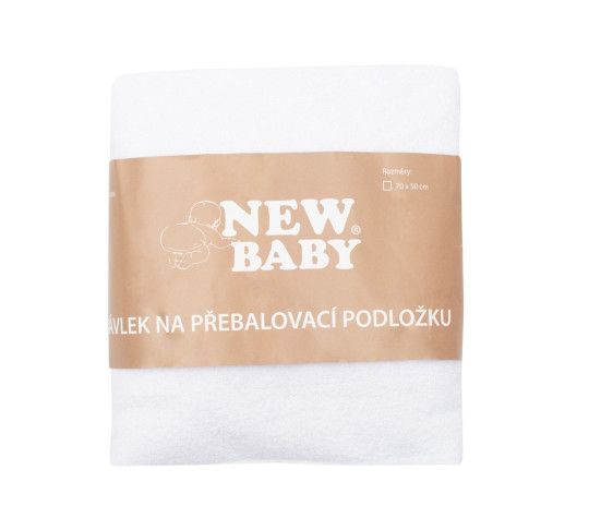 Návlek na přebalovací podložku New Baby 50x70 bílý