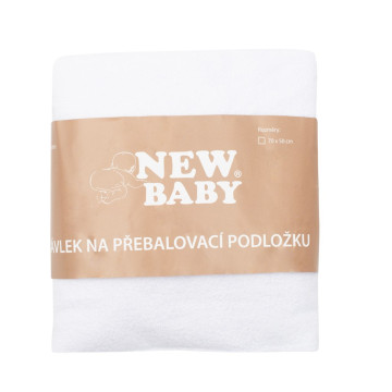 Návlek na přebalovací podložku New Baby 50x70 bílý