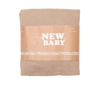 Návlek na přebalovací podložku New Baby 50x70 béžový