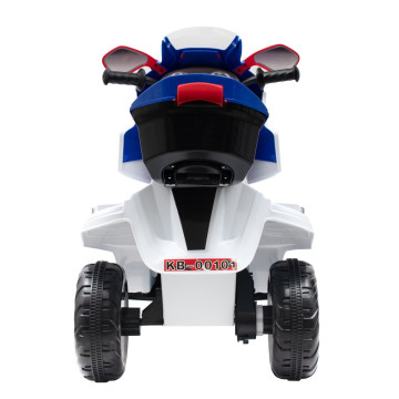 Dětská elektrická motorka Baby Mix RACER bílá