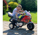 Dětská elektrická motorka Baby Mix RACER bílá