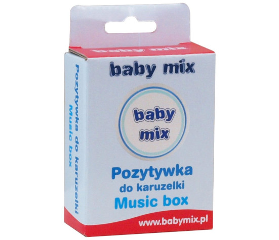 Hrací strojek do kolotoče nad postýlku Baby Mix