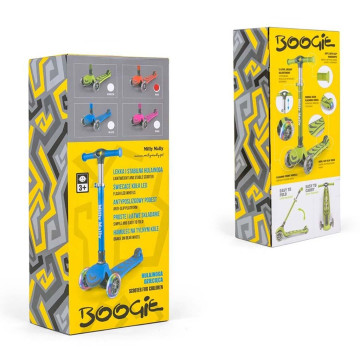 Dětská koloběžka Milly Mally Scooter Boogie modrá, Modrá