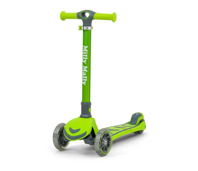 Dětská koloběžka Milly Mally Scooter Boogie zelená