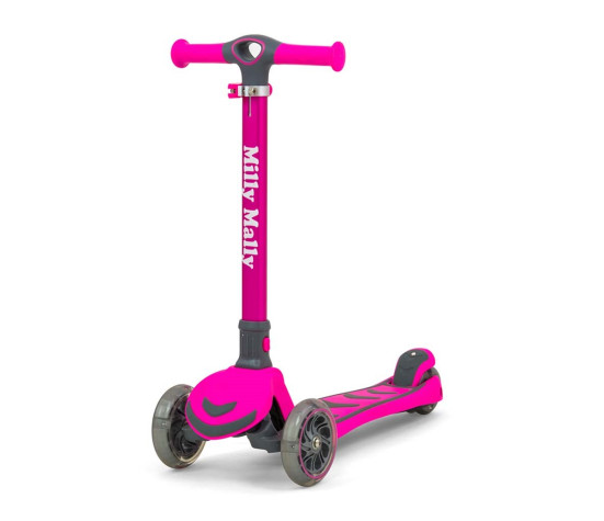 Dětská koloběžka Milly Mally Scooter Boogie růžová