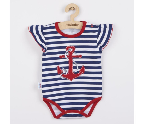 Holčičí body s krátkým rukávem New Baby Marine