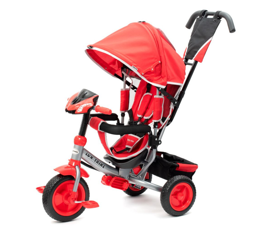 Dětská tříkolka s LED světly Baby Mix Lux Trike červená Dětská tříkolka s LED světly Baby Mix Lux Trike červená