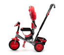 Dětská tříkolka s LED světly Baby Mix Lux Trike červená Dětská tříkolka s LED světly Baby Mix Lux Trike červená