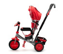 Dětská tříkolka s LED světly Baby Mix Lux Trike červená Dětská tříkolka s LED světly Baby Mix Lux Trike červená