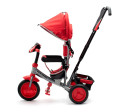 Dětská tříkolka s LED světly Baby Mix Lux Trike červená Dětská tříkolka s LED světly Baby Mix Lux Trike červená