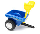 Dětské odrážedlo traktor s vlečkou a nářadím Baby Mix New Holland modrý