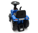 Dětské odrážedlo traktor s vlečkou a nářadím Baby Mix New Holland modrý