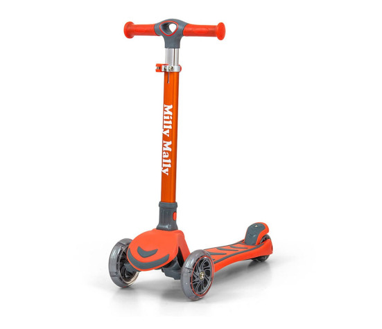 Dětská koloběžka Milly Mally Scooter Boogie oranžová