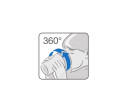 Dětský hrníček Magic NUK 360° s víčkem light blue Dětský hrníček Magic NUK 360° s víčkem light blue