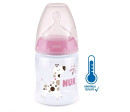 Kojenecká láhev NUK First Choice Temperature Control 150 ml pink