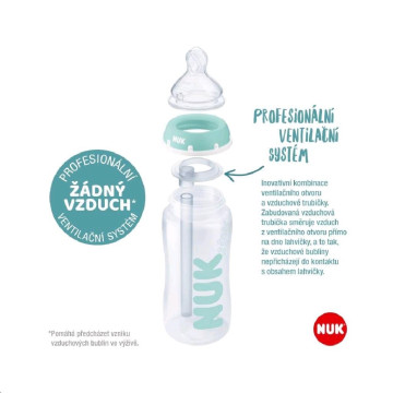 Kojenecká láhev NUK FC Anti-colic s kontrolou teploty 300 ml UNI