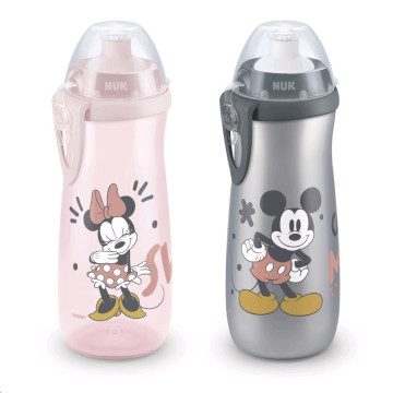 Dětská láhev NUK Sports Cup Disney Cool Mickey 450 ml grey