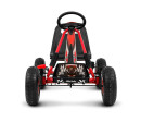 Dětská šlapací motokára Go-kart Milly Mally Thor červená, Červená Dětská šlapací motokára Go-kart Milly Mally Thor červená, Červená