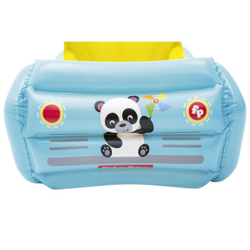 Dětské nafukovací autíčko Fisher-Price s míčky 119x79x51 cm