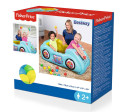 Dětské nafukovací autíčko Fisher-Price s míčky 119x79x51 cm