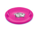 Sáňkovací talíř Baby Mix 60 cm MUSIC růžový Sáňkovací talíř Baby Mix 60 cm MUSIC růžový