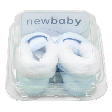 Kojenecké zimní capáčky New Baby modré 3-6 m