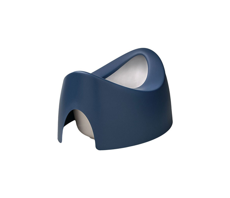Dětský oboustranný ergonomický nočník s výlevkou Teggi modrý, Modrá Dětský oboustranný ergonomický nočník s výlevkou Teggi modrý, Modrá