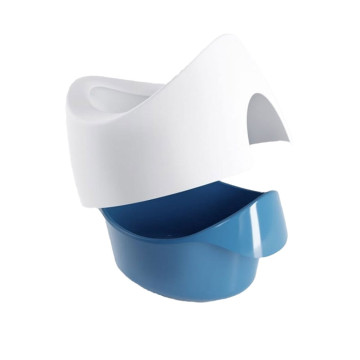 Dětský oboustranný ergonomický nočník s výlevkou Teggi modrý, Modrá