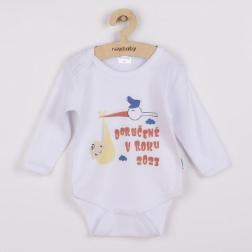 Body s potiskem New Baby Doručené v roku 2023 - darčekové balenie