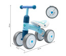 Dětské odrážedlo Baby Mix Baby Bike Fruit blue