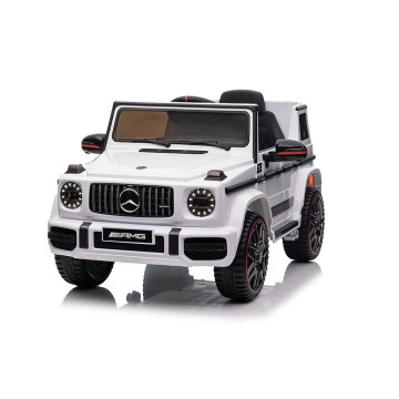 Elektrické autíčko Baby Mix Mercedes-Benz G63 AMG white