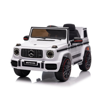 Elektrické autíčko Baby Mix Mercedes-Benz G63 AMG white