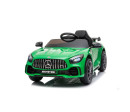 Elektrické autíčko Baby Mix Mercedes-Benz GTR-S AMG green