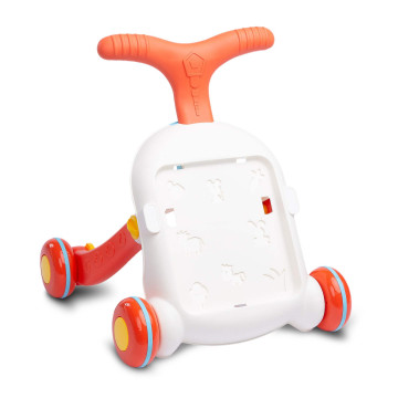 Dětské hrající edukační chodítko 2v1 Toyz Spark orange