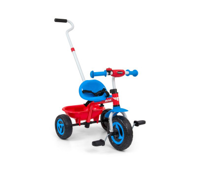 Dětská tříkolka Milly Mally Boby TURBO Cool Red