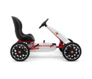 Dětská šlapací motokára Go-kart Milly Mally Abarth bílá Dětská šlapací motokára Go-kart Milly Mally Abarth bílá
