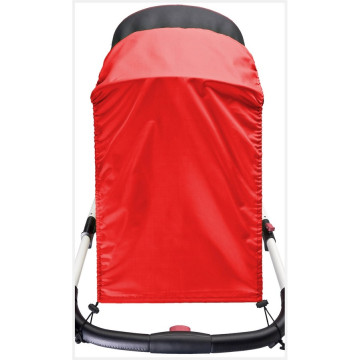 Sluneční clona na kočárek New Baby Basic red