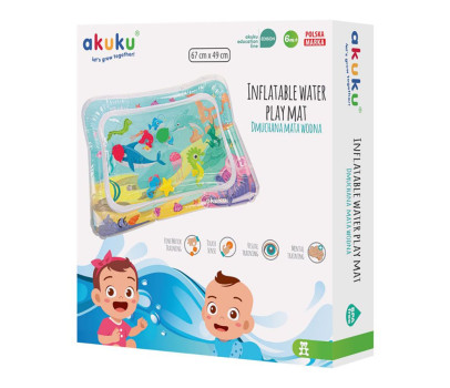Dětská interaktivní nafukovací vodní podložka Akuku