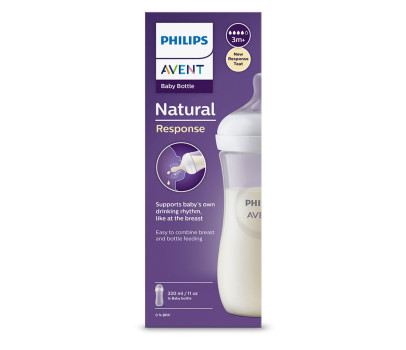 Láhev Avent Natural Response 330 ml +3m