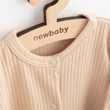 Kojenecký bavlněný overal New Baby Practical béžová