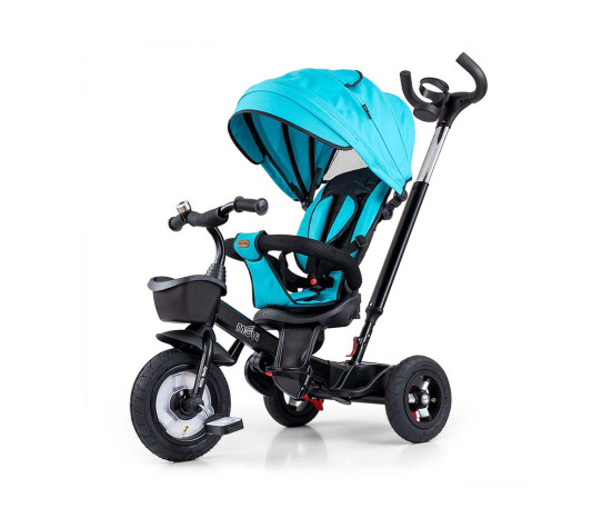 Dětská tříkolka Milly Mally Movi black-mint