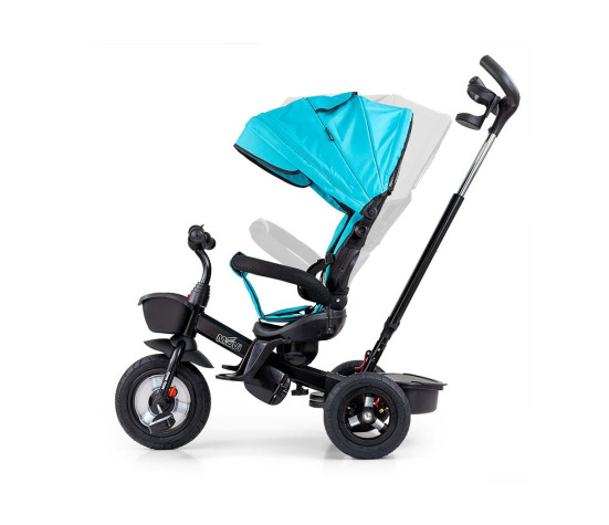 Dětská tříkolka Milly Mally Movi black-mint