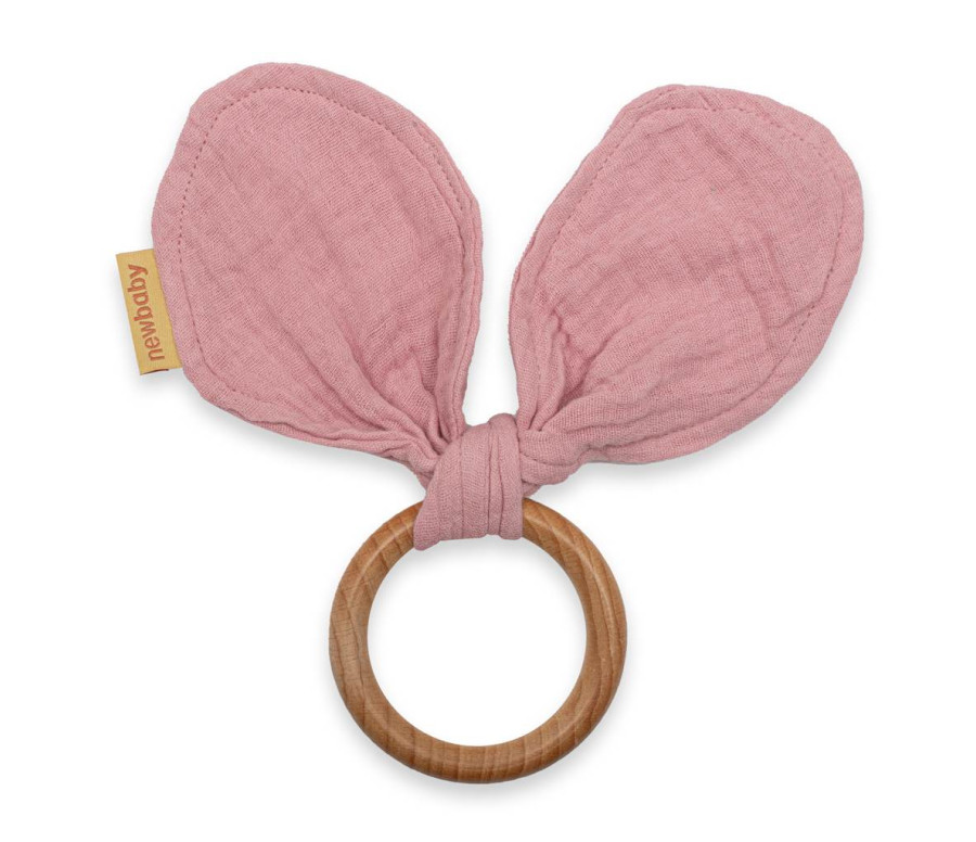 Kousátko pro děti ouška New Baby Ears pink