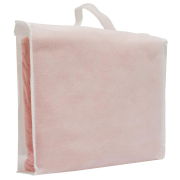 Dětská luxusní froté osuška s kapucí New Baby Comfortably 80x80 cm pink